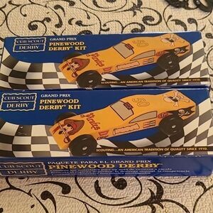 2 Cub Scout Derby Pinewood Derby Kits